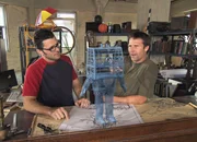 Die Re-Inventors testen den Bojen-Anzug