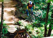 Anspruchvolles Mountainbike-Terrain in den USA