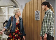 Unerwarteter Besuch: Miley Cyrus als Missi, Ashton Kutcher als Walden Schmidt