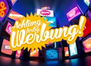 Keyvisual «Achtung, fertig, Werbung - 50 Jahre Schweizer Fernsehspots»