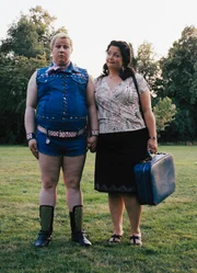 Zuverlässige Freundin: Matt Lucas als Daffyd, Ruth Jones als Myfanwy
