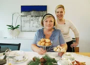Irene Dörig und Moderatorin Myriam Zumbühl
