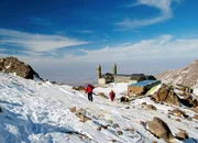 Savalan, 4'811m. Ein nicht aktiver Vulkan im Nordwesten von Iran