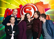 Das Hauptensemble von «Twist»: Urs Jucker (hinten), Pablo Aguilar, Nicole Knuth, Anja Schärer, Philippe Graber, Aaron Hitz