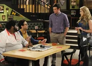 Unter Hosenkumpels: Ron Funches als Shelly, Rick Glassman als Burski, Brent Morin als Justin, Bridgit Mendler als Candace