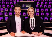 Moderatorin Susanne Kunz und Jann Billeter