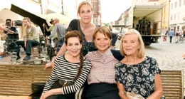 Hannelore Elsner, Regisseurin Christine Hartmann, Uschi Glas und Jutta Speidel