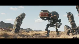 Herman (voiced by Anthony Mackie), Millie Bobby Brown as Michelle, Cosmo (voiced by Alan Tudyk), Chris Pratt as Keats