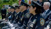 Polizisten vom NYPD trauern um Kameraden