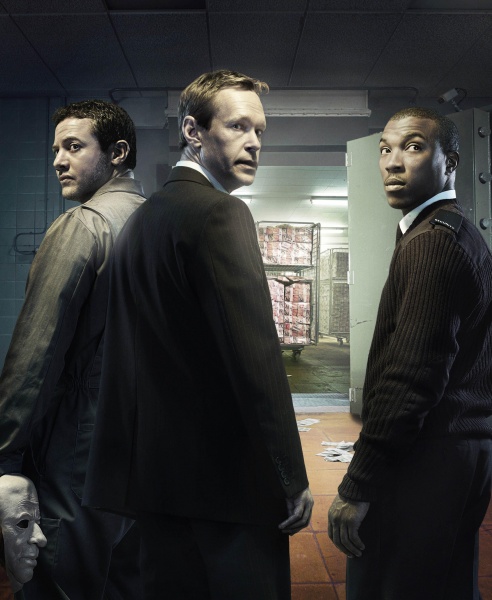 (v.l.) Marcus (Warren Brown), John (Steven Mackintosh) und Chris (Ashley Walters)