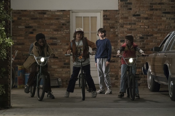 Noah Schnapp, Finn Wolfhard, Gaten Matarazzo, Caleb McLaughlin