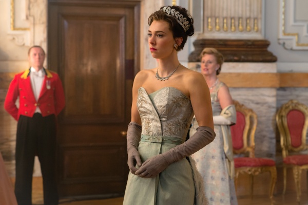 Bestürzt erreicht Margaret (Vanessa Kirby) die Gala