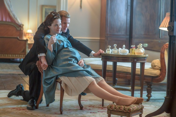 Elizabeth und Philip (Matt Smith) erwarten noch ein Kind