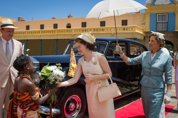 Königin Elizabeth II. (Claire Foy) reist nach Ghana