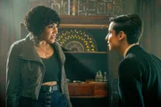 Nummer Fünf (Aidan Gallagher) misstraut Allison (Emmy Raver-Lampman) noch immer