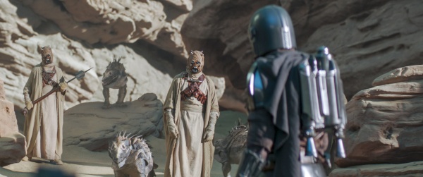 Auf Tatooine verlangen Sandleute Hilfe gegen den Krayt-Drachen