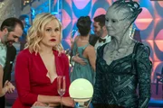 Jurati (Alison Pill) und Borg-Königin (r.) hassen Partys