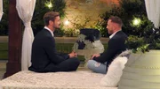 Nicolas (l.) im Einzelgespräch mit Sebastian (r.)