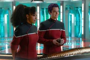 Mariner (Tawny Newsome) und Boimler (Jack Quaid) stören
