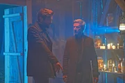 Stefan Schwab (r.) und Franz Hartl beschnuppern sich