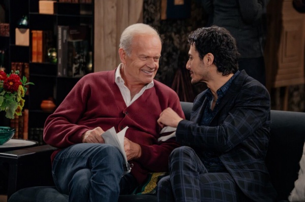 Frasier mag Augustine (Rafael Cebrián) als Olivias Lover
