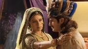 Jalal Akbar (Rajat Tokas, re)
Jodha Bai (Paridhi Sharma, li)