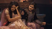 Kaiser Jalal Akbar (Rajat Tokas, re)
Königin Jodha Bai (Paridhi Sharma, li)
