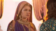 Kaiser Jalal Akbar (Rajat Tokas, re)
Königin Jodha Bai (Paridhi Sharma, li)