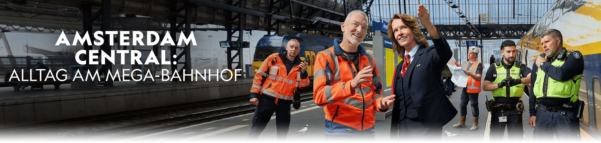 Amsterdam Central: Alltag am Mega-Bahnhof
