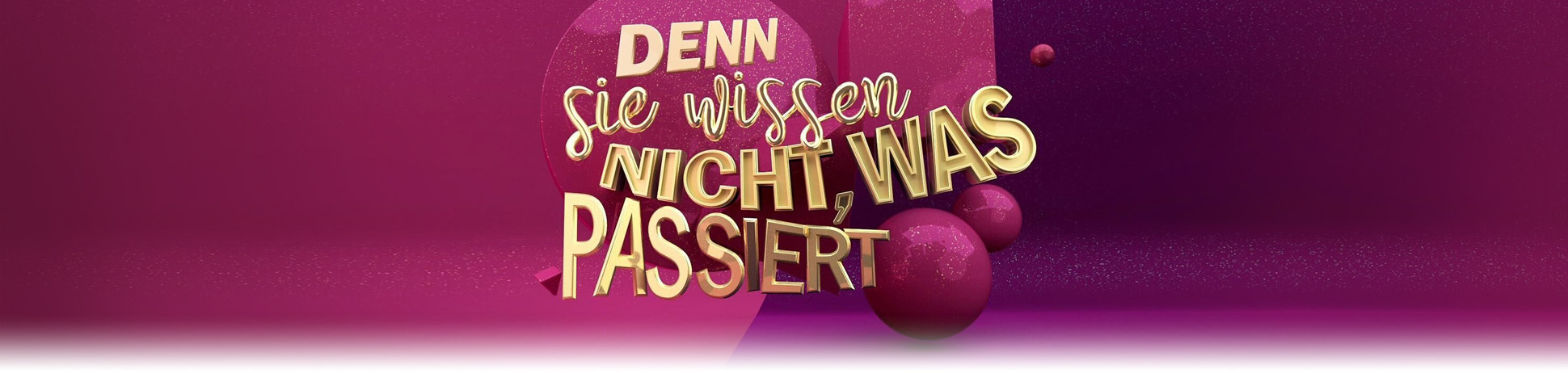 Denn sie wissen nicht, was passiert
