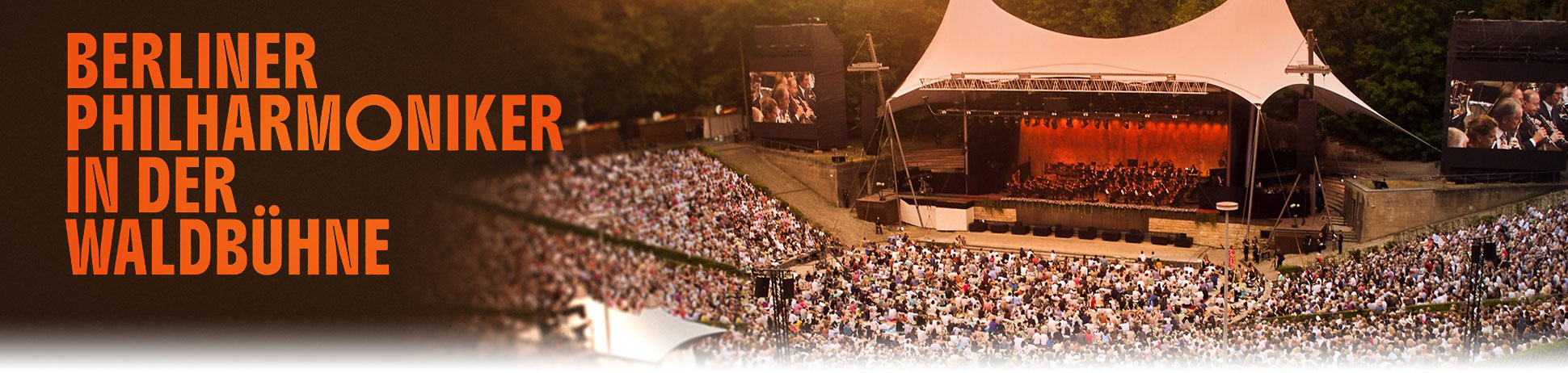 Die Berliner Philharmoniker live in der Waldbühne