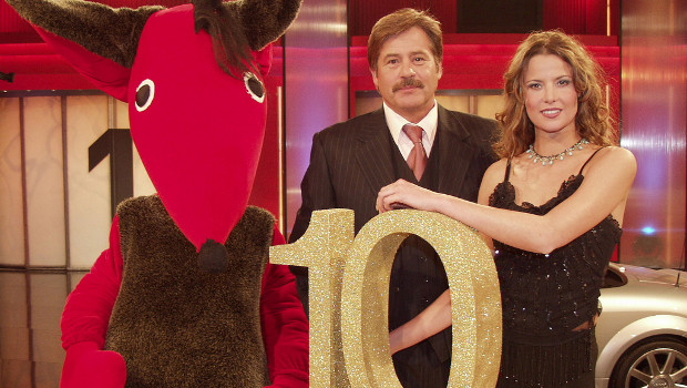 2002 feierten Jörg Draeger und Simone Dericks zehn Jahre "Geh aufs Ganze!"