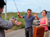 David Voss (Marco Girnth) und Ex-Freundin Corinna (Sarah Maria Besgen) transportieren brisante Fracht