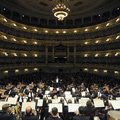 Anna Netrebko und Erwin Schrott mit Renée Fleming auf der Bühne