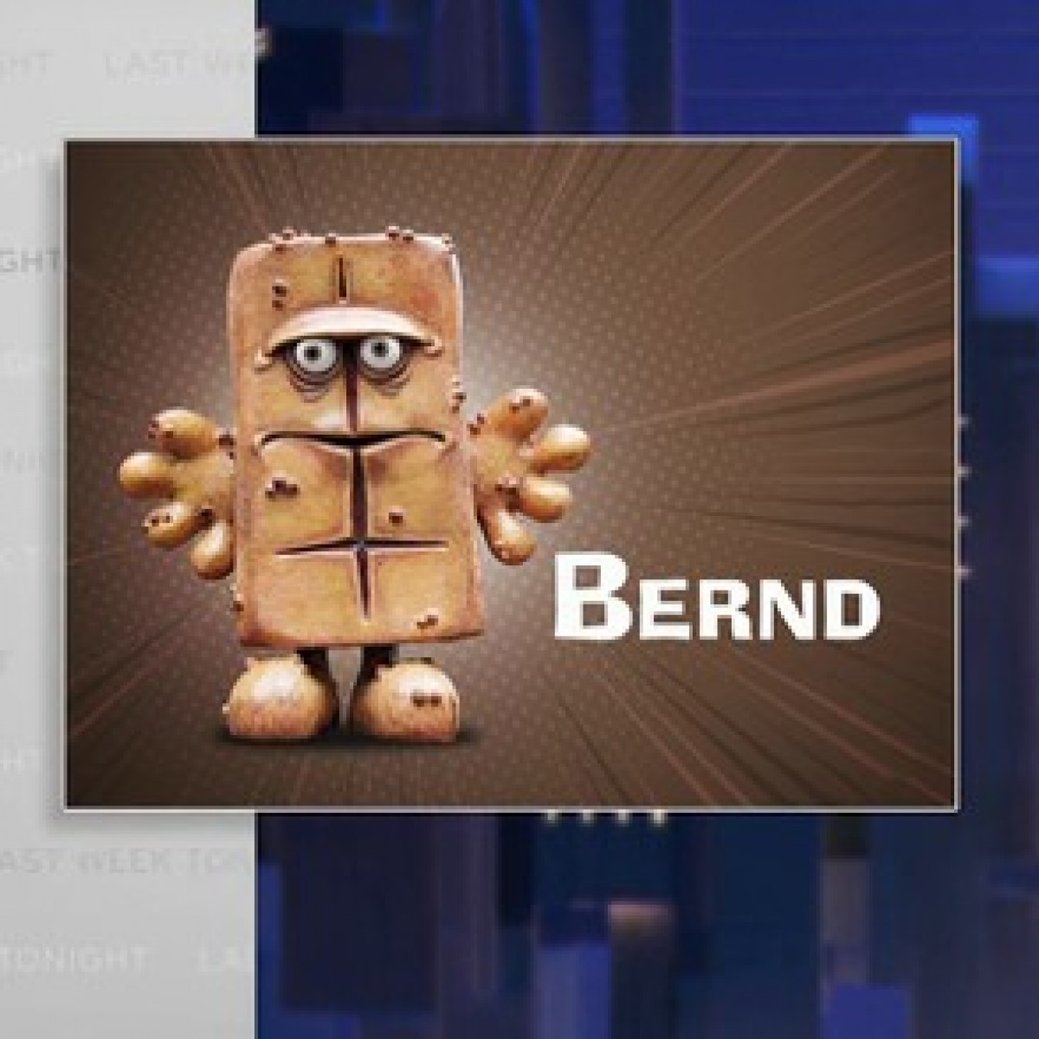 Hohe Ehre: Bernd das Brot mit ausführlicher Vorstellung in "Last Week Tonight with John Oliver"/HBO/Screenshot Hohe Ehre: Bernd das Brot mit ausführlicher Vorstellung in "Last Week Tonight with John Oliver"/HBO/Screenshot