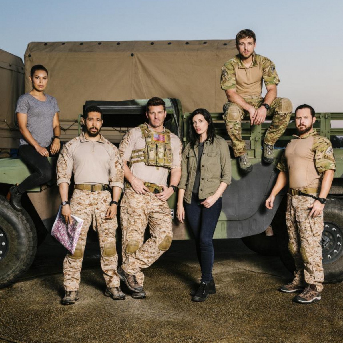 Neue DavidBoreanazSerie "SEAL Team" erhält volle erste Staffel