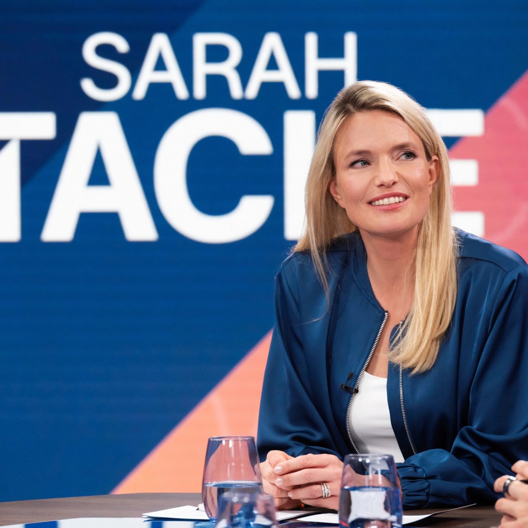 "Sarah Tacke": Talkshow-Debüt widmet sich Kampf gegen islamistischem Terrorismus/ZDF/Jule Roehr "Sarah Tacke": Talkshow-Debüt widmet sich Kampf gegen islamistischem Terrorismus/ZDF/Jule Roehr