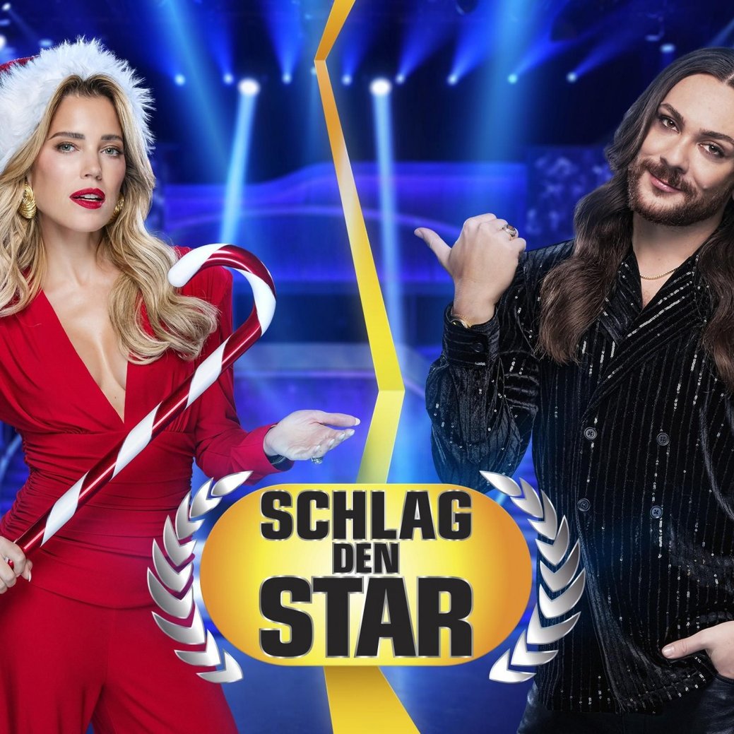 "Schlag den Star": Moderatorin gegen Entertainer im vorweihnachtlichen Duell/Joyn/Steffen Z. Wolff "Schlag den Star": Moderatorin gegen Entertainer im vorweihnachtlichen Duell/Joyn/Steffen Z. Wolff