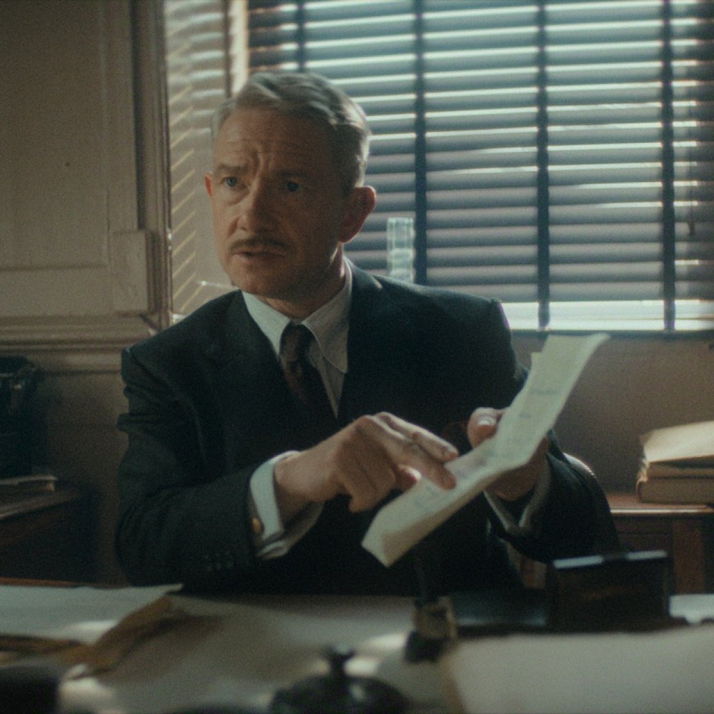 "Agatha Christie's Seven Dials": Trailer zur neuen Krimiserie mit Martin Freeman ("Sherlock")/Netflix "Agatha Christie's Seven Dials": Trailer zur neuen Krimiserie mit Martin Freeman ("Sherlock")/Netflix