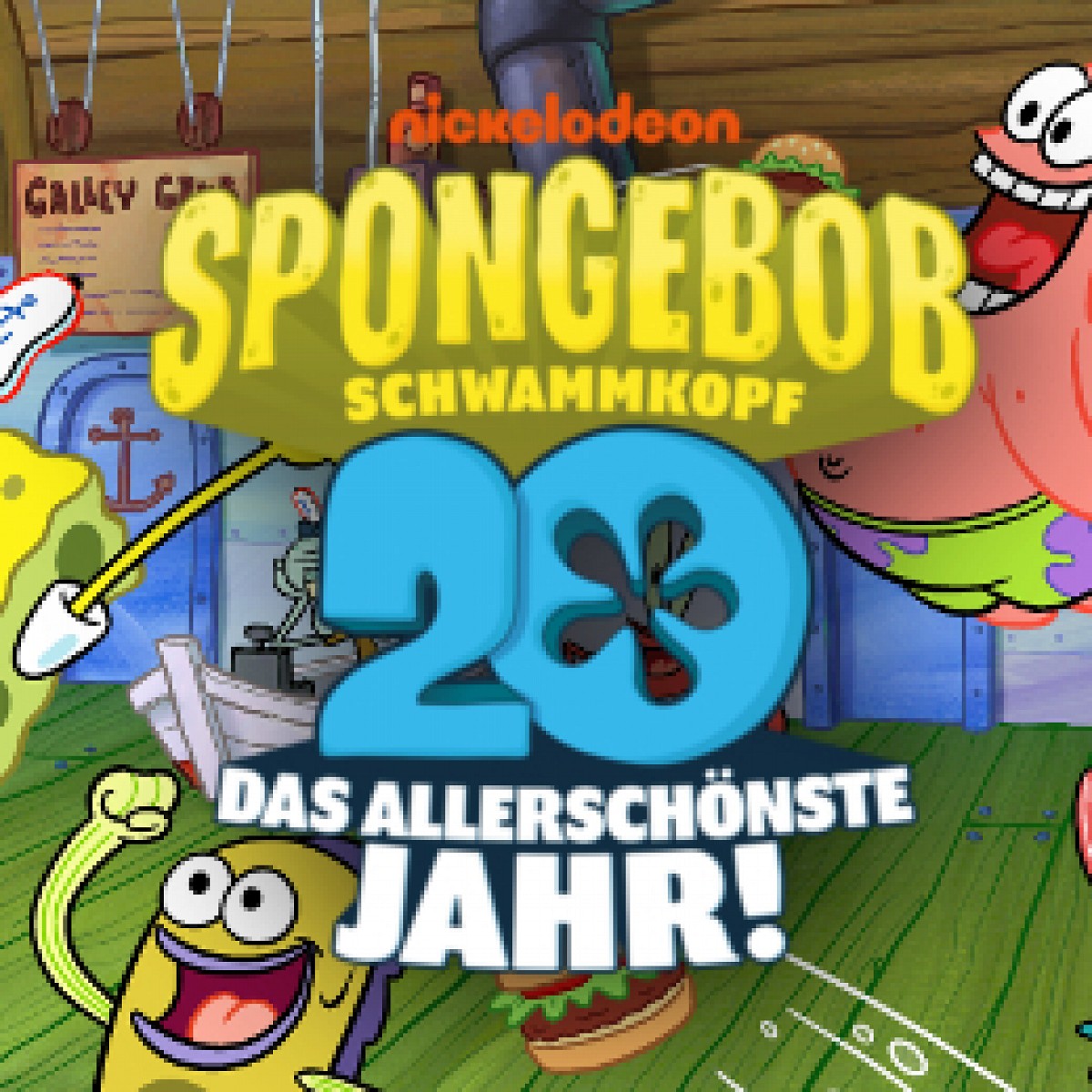 20 Jahre SpongeBob: Drei Sender feiern den Schwammkopf - Sonderprogrammierung mit Marathons ...