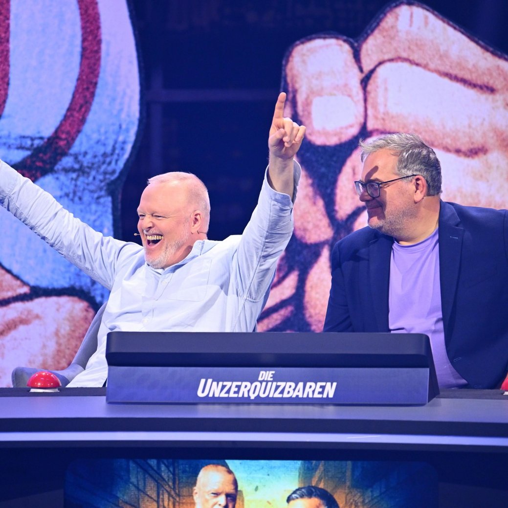 TV-Kritik/Review: "Die Unzerquizbaren" mit Stefan Raab & Elton: Wer kopiert denn sowas?/RTL/Raab Entertainment/Willi Weber
