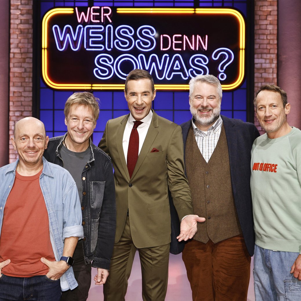 "Wer weiß denn sowas?": Das sind die Gäste vom 12. bis 16. Januar 2026/ARD/NDR/Morris Mac Matzen "Wer weiß denn sowas?": Das sind die Gäste vom 12. bis 16. Januar 2026/ARD/NDR/Morris Mac Matzen