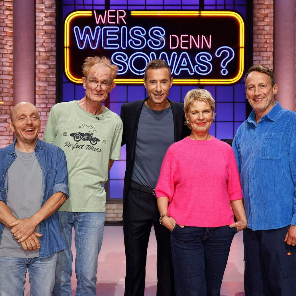 "Wer weiß denn sowas?": Das sind die Gäste vom 10. bis 14. November 2025/ARD/NDR/Morris Mac Matzen "Wer weiß denn sowas?": Das sind die Gäste vom 10. bis 14. November 2025/ARD/NDR/Morris Mac Matzen