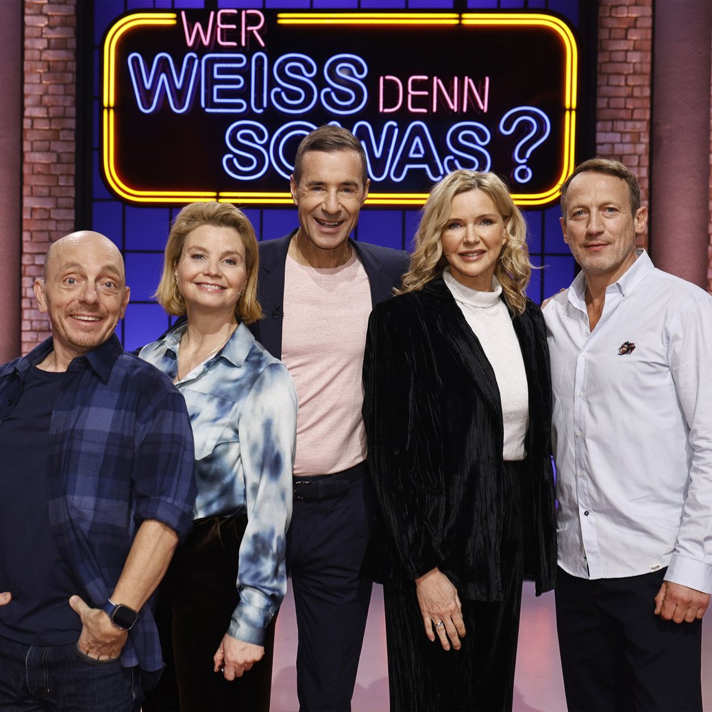 "Wer weiß denn sowas?": Das sind die Gäste vom 5. bis 9. Januar 2026/ARD/NDR/Morris Mac Matzen "Wer weiß denn sowas?": Das sind die Gäste vom 5. bis 9. Januar 2026/ARD/NDR/Morris Mac Matzen