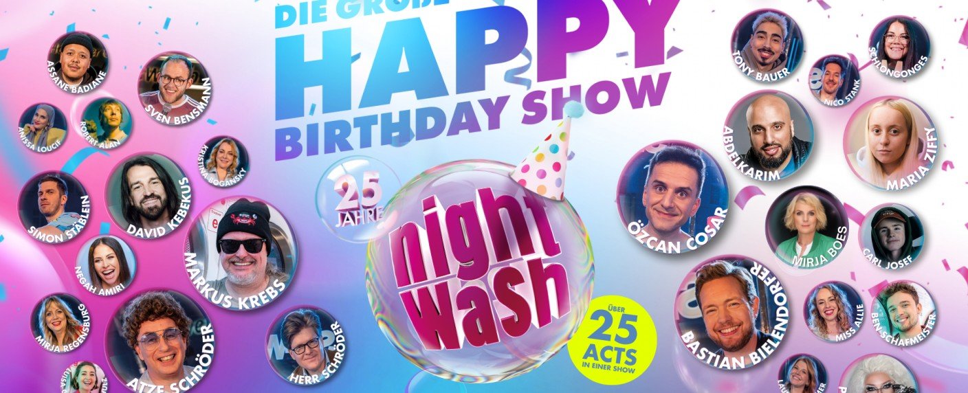 Comedyshow aus dem Waschsalon feiert Geburtstag