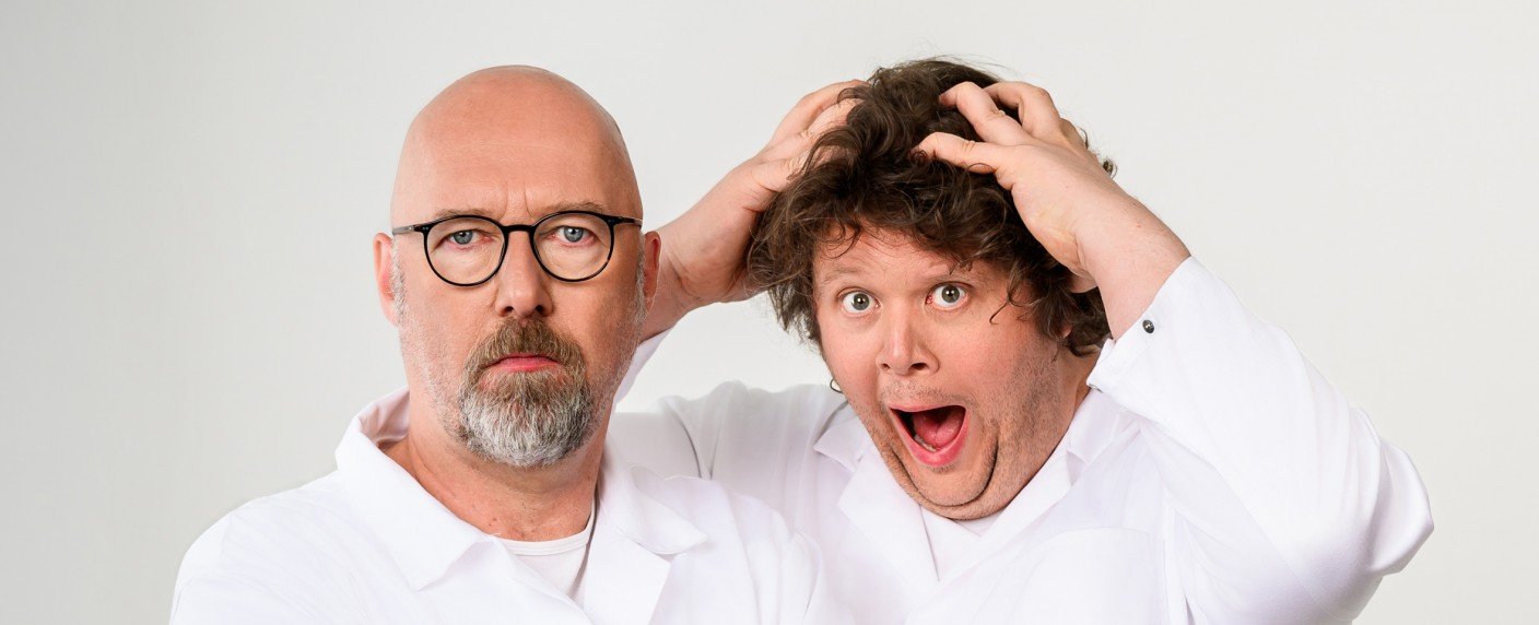 Zweite Staffel des Satireformats mit Werner Doyé, Andreas Wiemers und Judith Richter