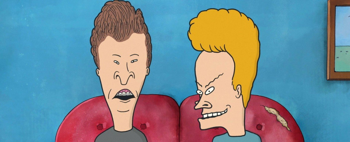 Обои темно-зеленый, Beavis and Butt-head, Бивис и Баттхед, …