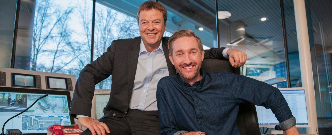 J&ouml;rg Bombach und Daniel Boschmann melden sich um Mitternacht