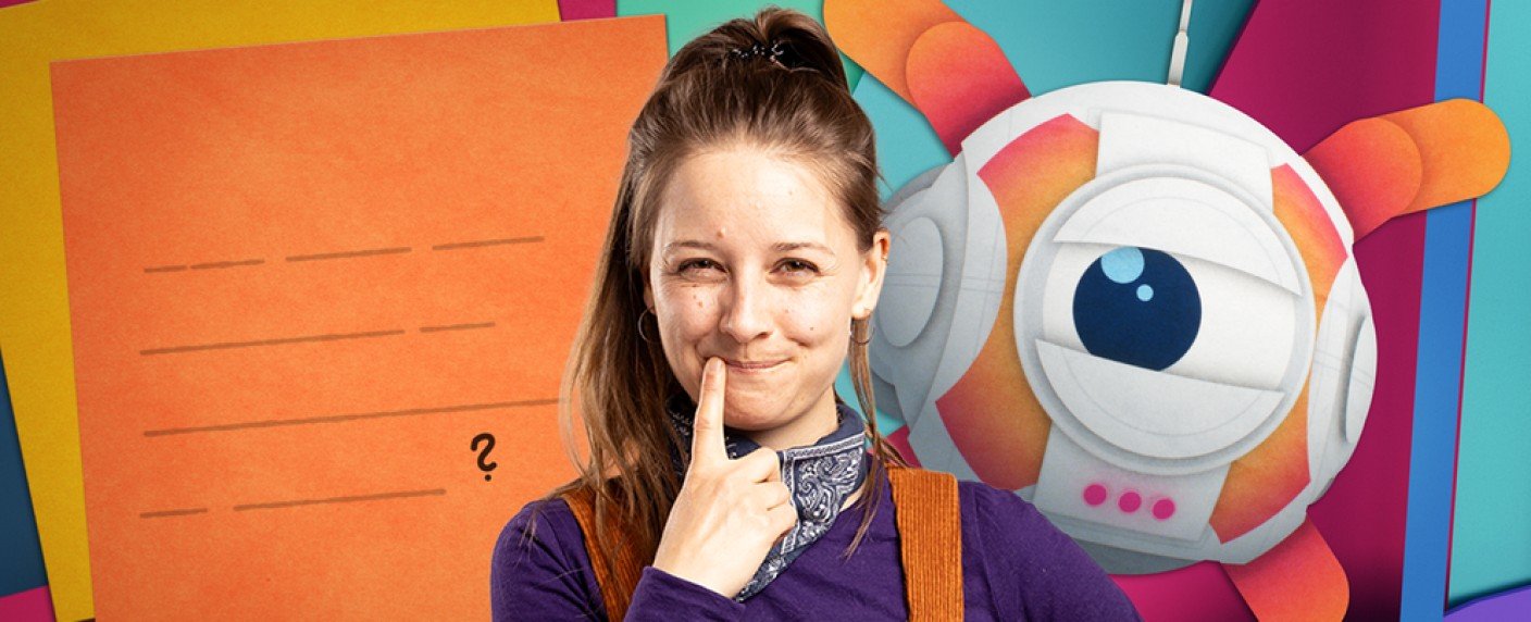 Checkerin Marina quizzt sich durch knifflige Rätsel und heftige Challenges