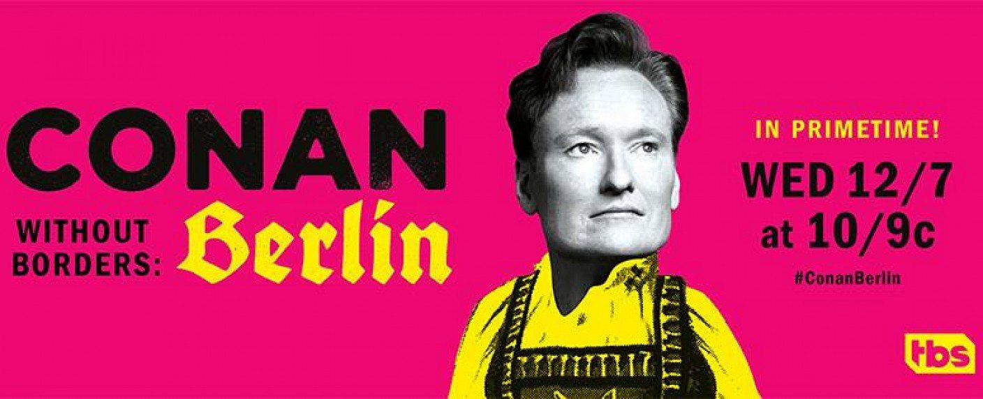 Septemberreise von Late-Night-Talker Conan O'Brien nach Berlin